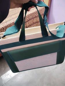 Men &amp; Women Green Massenger Bag