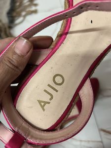 Hot Pink ALDO Espadrille Heels