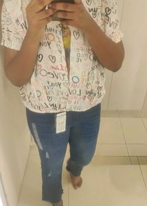 Dark Blue Straight Jeans