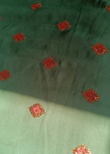 Beautiful 😍Green Saree