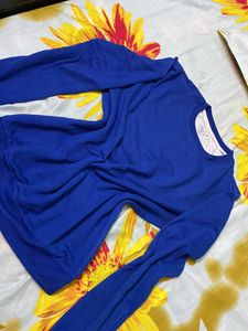 Offer 🎉Offer 🎉Blue Sweat Shirt