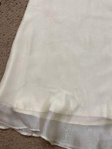Satin skirt