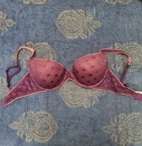 Pink Wired Bra