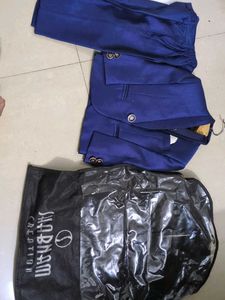 Boy's Formal Blue Suit Set