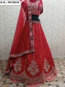Red Bridal Lehenga Choli