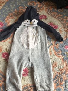 Penguin Hooded Onesie