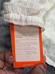 White Dress with Long Sleeves