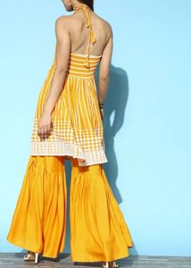 Striped Halter Sundress