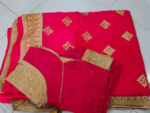 Wedding Saree With Blause