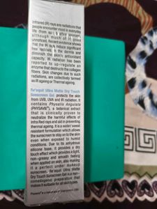 Reequil Drytouch Sunscreen