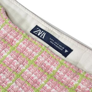 ZARA Checkered Skort