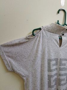 Half Shoulder Cut Top