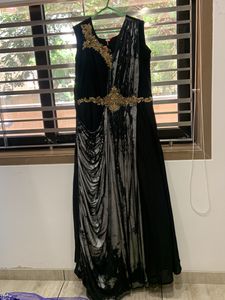 Tie Dye Ethnic Gown
