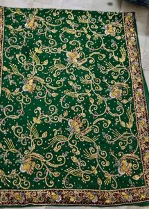 Bridal Saree Very Heavy Work Sare