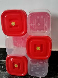 Muskaan Food Containers - Set of 6