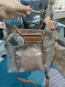 Transparent Sling Bag