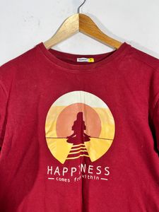 Cotton Red T-Shirt(women)