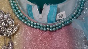 Multi Colours Girls Frock