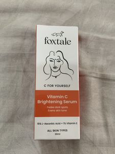 Foxtale Vitamin C Brightening Serum