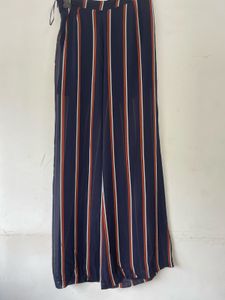 Striped Wide Leg Pants