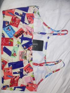 Branded Cute Crop Top For Girls