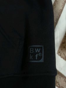 Black double line Hoodie