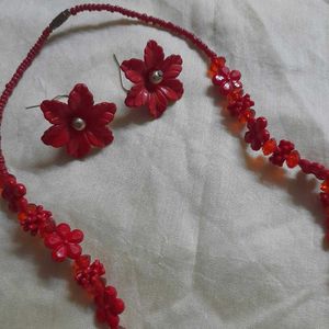 New Floral Necklace Set