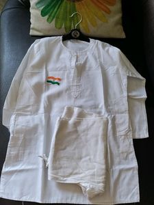 White Kurta Pyjama Set For 3-4 Years Old 🤩🤩