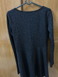 Black Peplum Forever 21 Party Dress