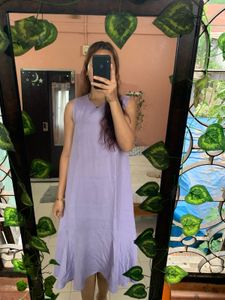 lavender Midi Dress