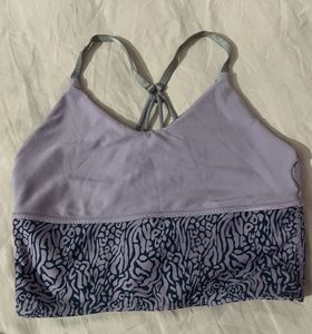 Printed Sports Bra