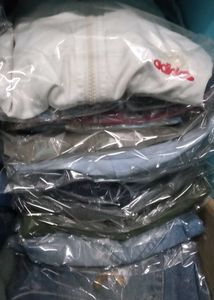 All Items Include Coats And Jeans