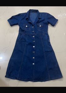 Denim Midi Dress