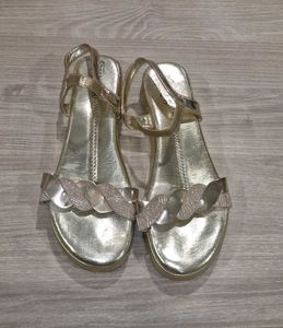 Gold Platform Sandals