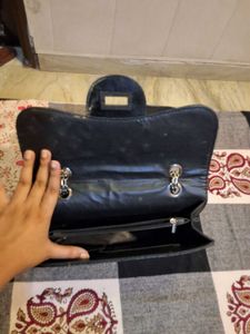 Black Quilted Handbag