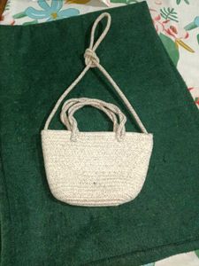 Daisy Woven Mini Bag