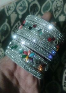 Sparkling Bangle Set