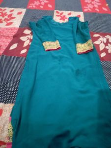 Beautiful Stone And Thread Embrioded Kurta