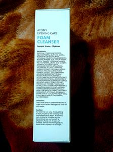 Evening Care Foam Cleanser