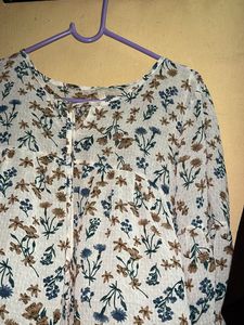 Floral Print Blouse