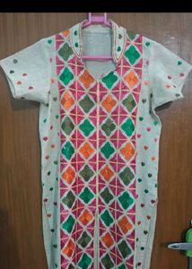 Phulkari Kurta Set
