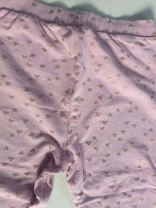 Pink Heart Print Lounge Pants