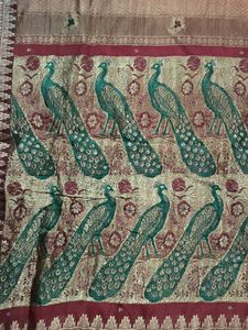 Vintage Paithani Chanderi Silk Saree