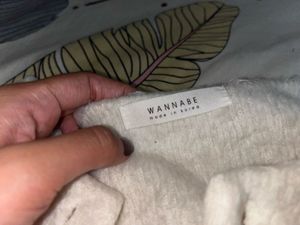 Korean White Warm Top