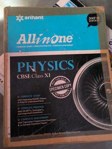 All In One Physics Class XI