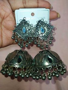 2 Jhumka Earrings (Big Size)