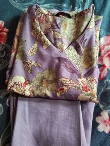 Floral Print Pajama Set