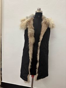 Unisex Fur 2 In 1 Parka Coat