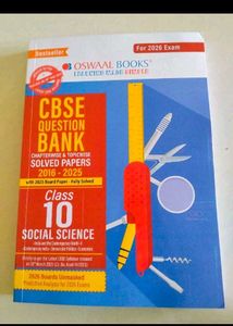 oswaal sst and science question bank set of 2 book