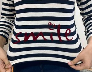 Striped Cropped Hoodie – Full Sleeves &amp; Trendy Fit